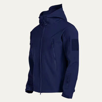 Men's Softshell Windbreaker Jacket Fleece Lined