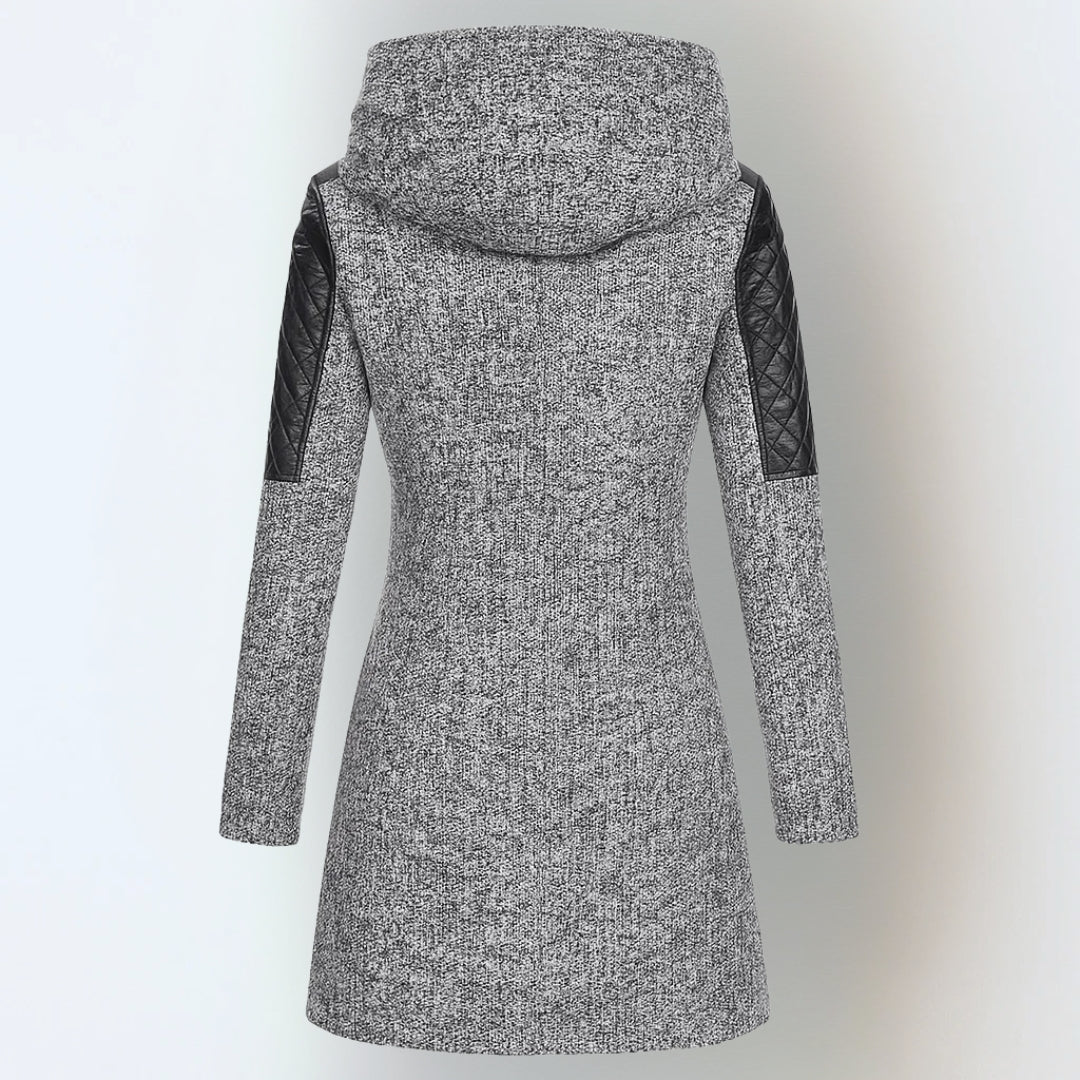 Women's Asymmetrical Hooded Coat