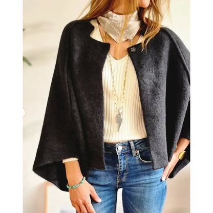 Women's Long Coat Structured Collar