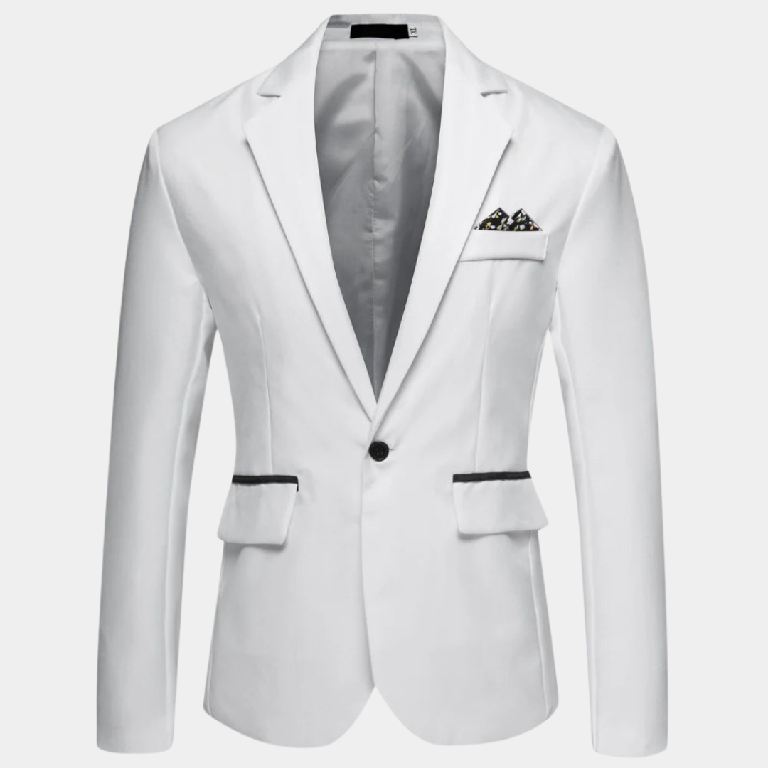 Men's Modern Blazer Comfortable Fit