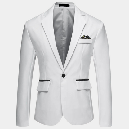 Men's Modern Blazer Comfortable Fit
