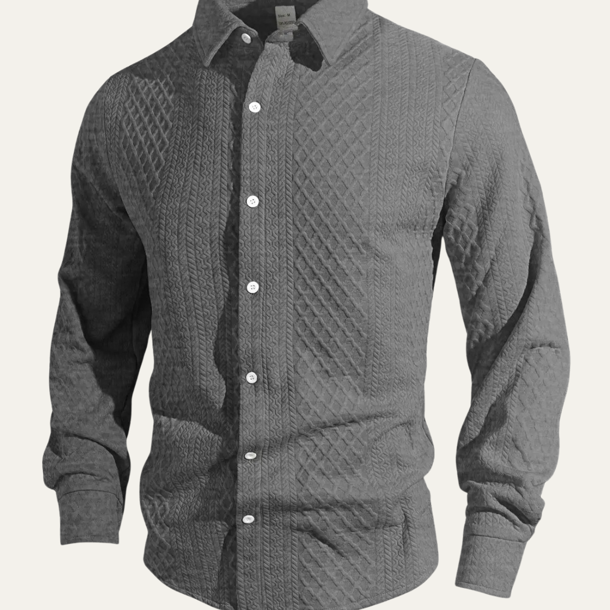 Men's Knit Business Shirt