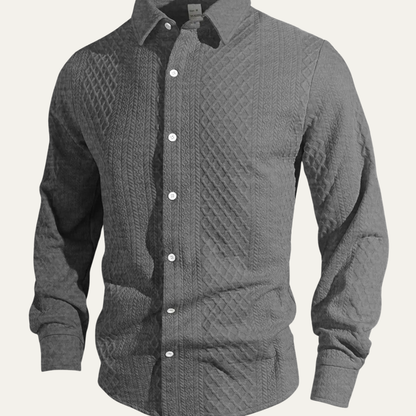 Men's Knit Business Shirt