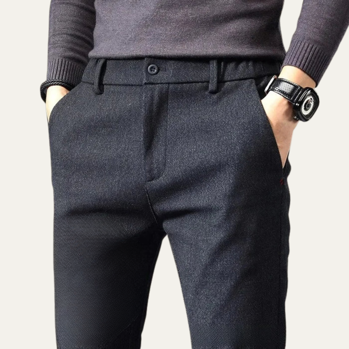Men's Straight Leg Casual Pants