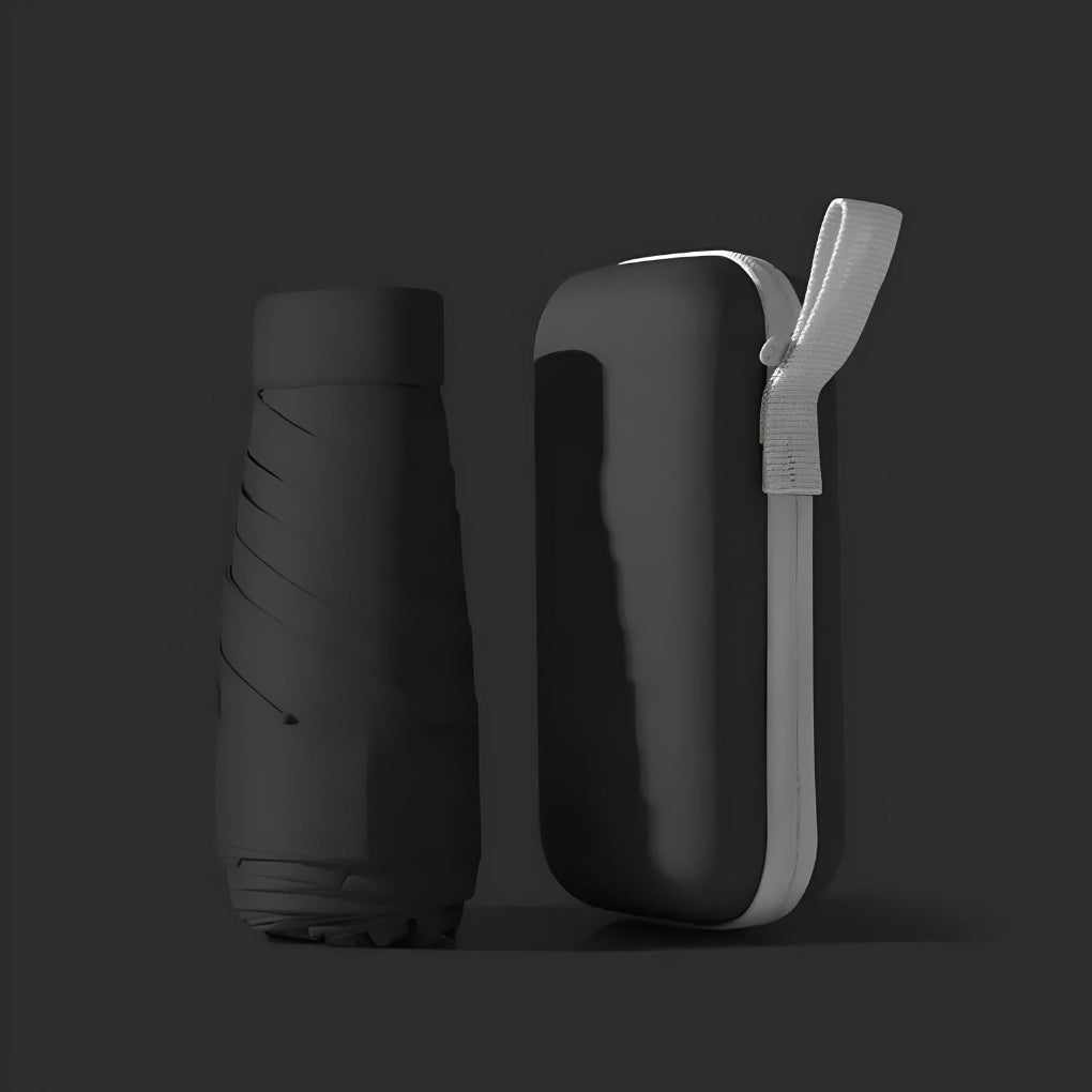 Compact Travel Umbrella With Case - Fashinoza