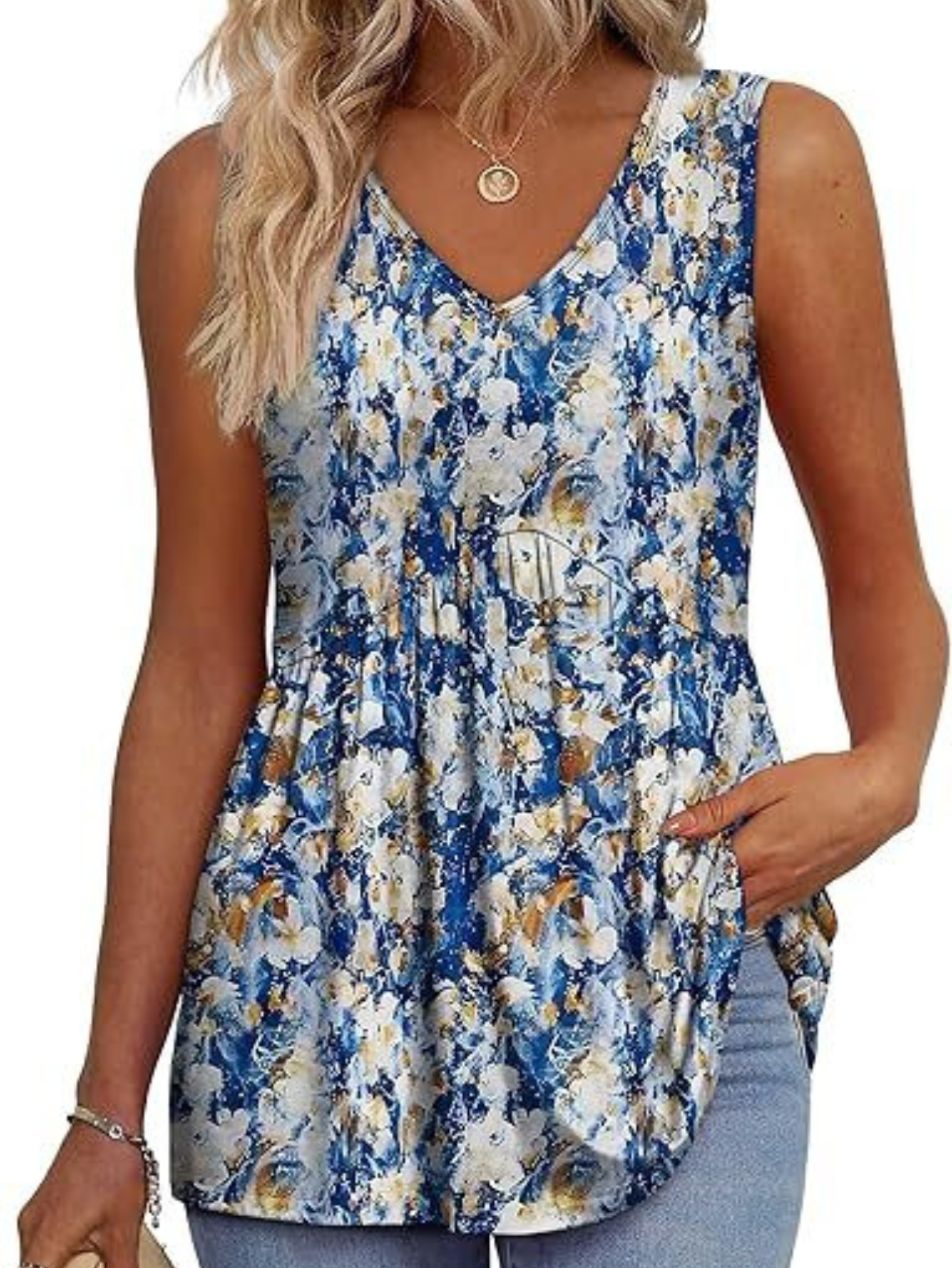 Women's Sleeveless Textured