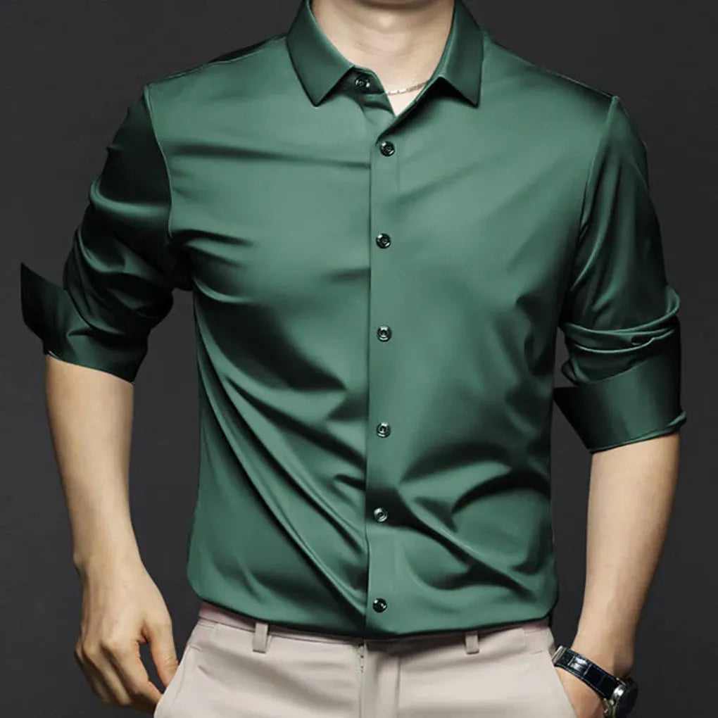 Men's Wrinkle Dress Shirt