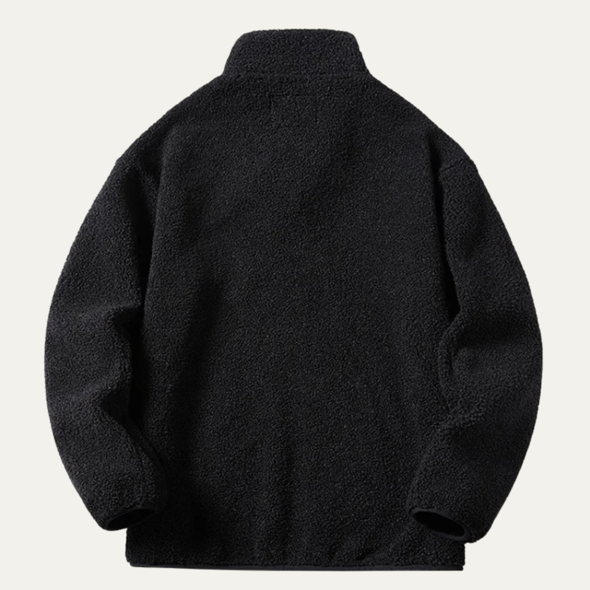 Men's Thick Fleece Zip Up Sweater Winter Warm