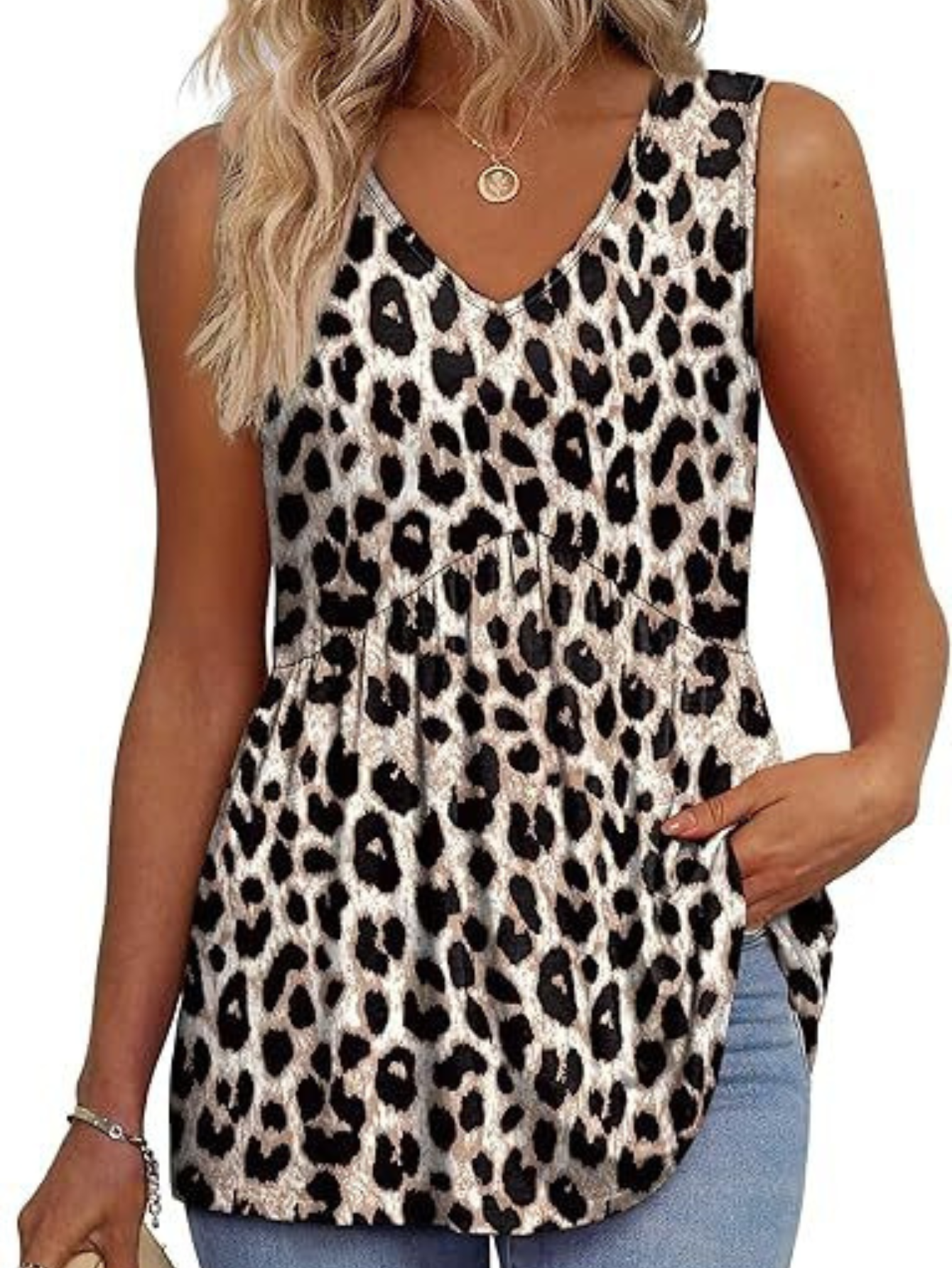 Women's Sleeveless Textured