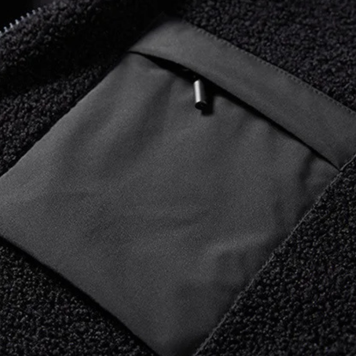 Men's Thick Fleece Zip Up Sweater Winter Warm