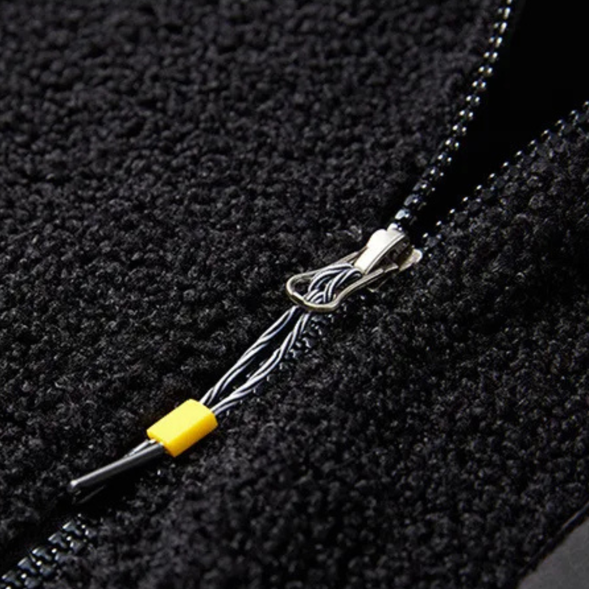 Men's Thick Fleece Zip Up Sweater Winter Warm