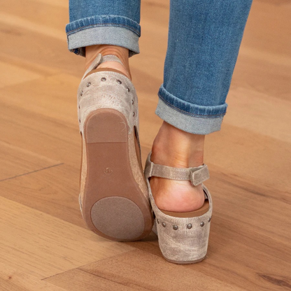 Women's Suede Wedge Sandals