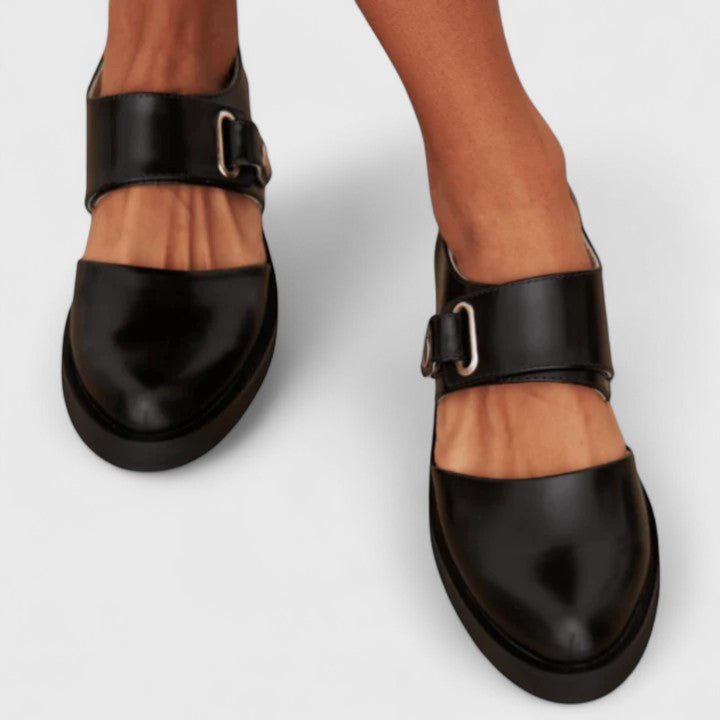 Modern Strap Mary Jane Flats