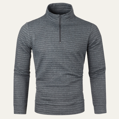Men's Lightweight Quarter Zip Sweater Warm