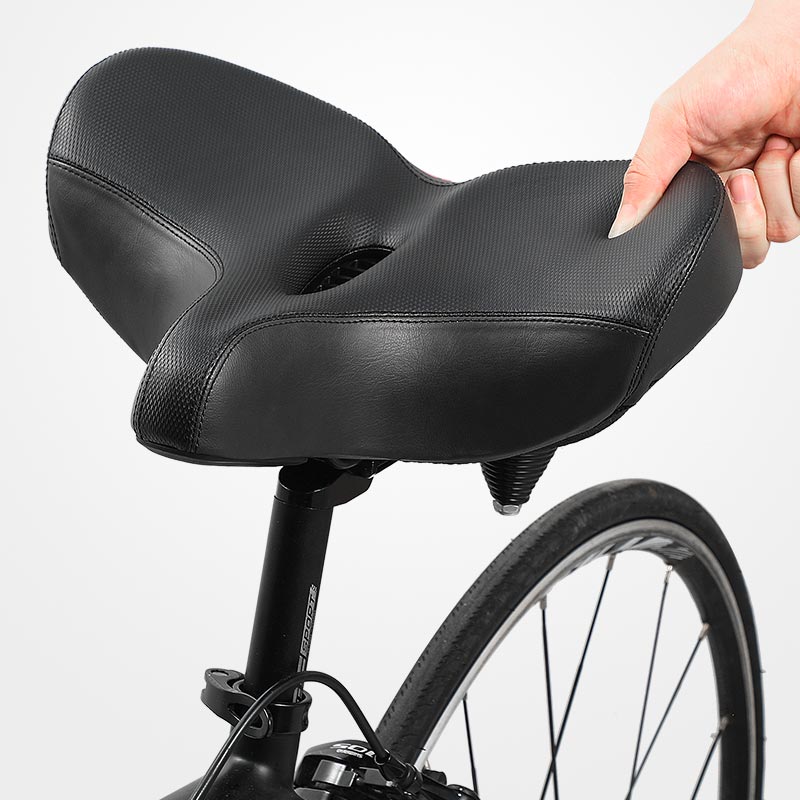 Comfortable Bike Seat Extra Wide Cushion