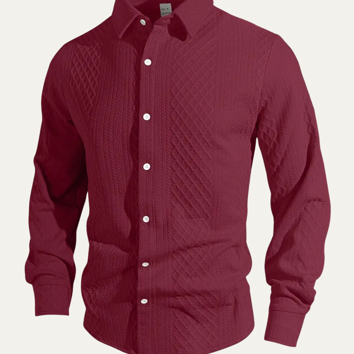Men's Knit Business Shirt