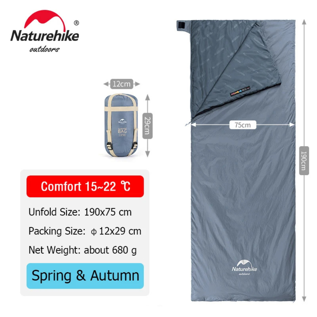 Camping Sleeping Bag Waterproof Lightweight Hiking Essential