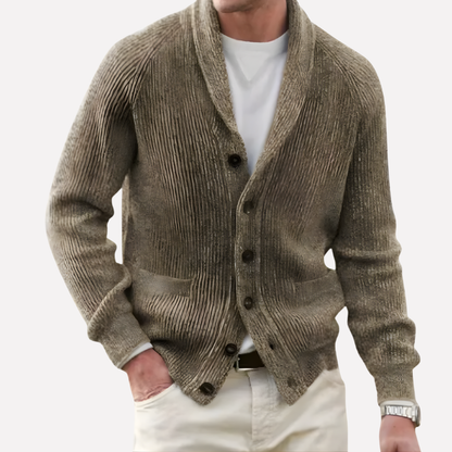 Men's Shawl Cardigan Sweater