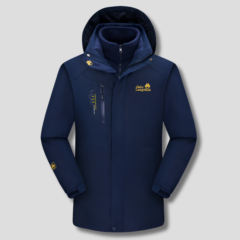 3-In-1 Waterproof Ski Jacket Winter