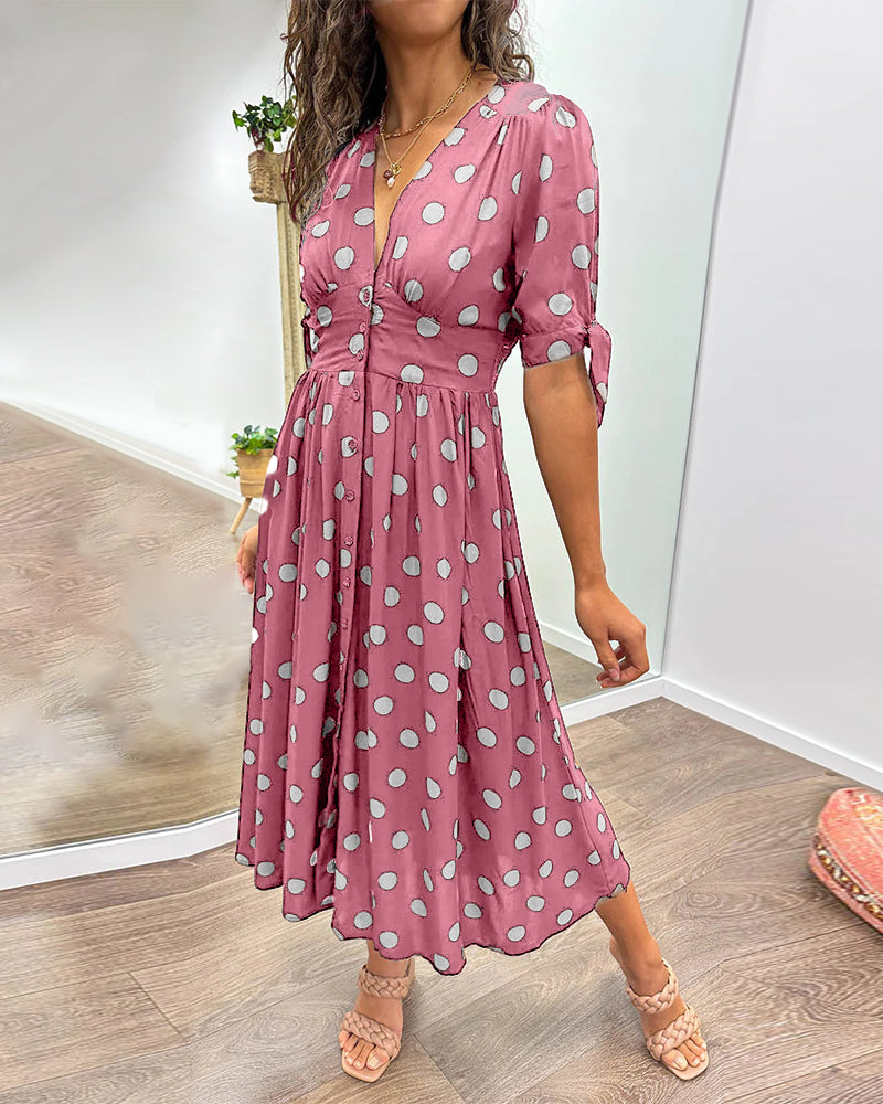 Women's Polka Dot Dress