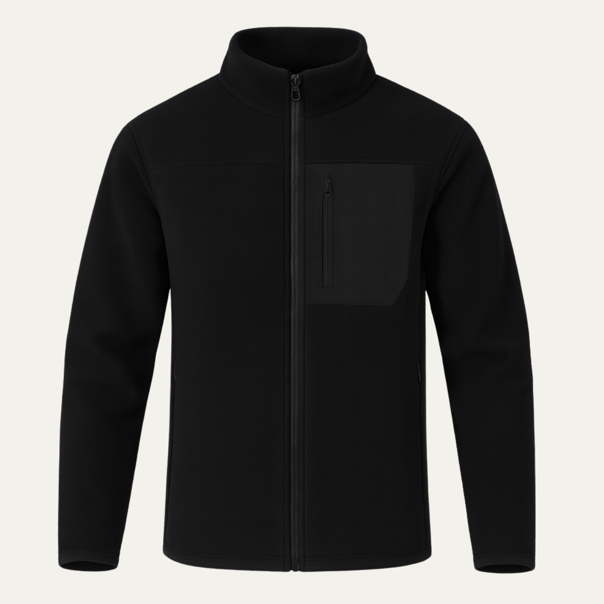 Men's Thermal Fleece Zip Up Jacket - Fashinoza