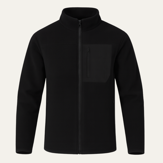 Men's Thermal Fleece Zip Up Jacket - Fashinoza