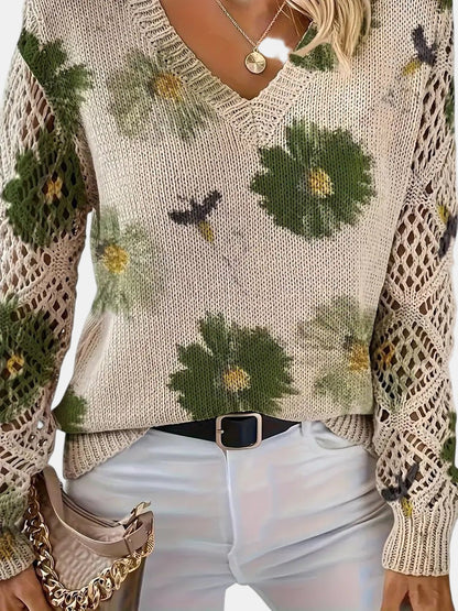 Women's Decorative Knit Sweater