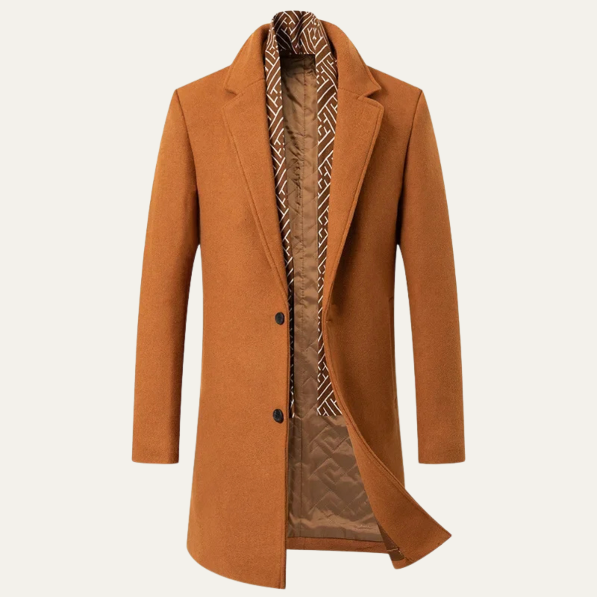Men's Classic Wool Formal Winter Coat