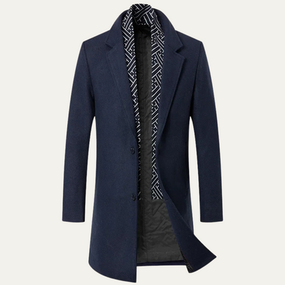 Men's Classic Wool Formal Winter Coat