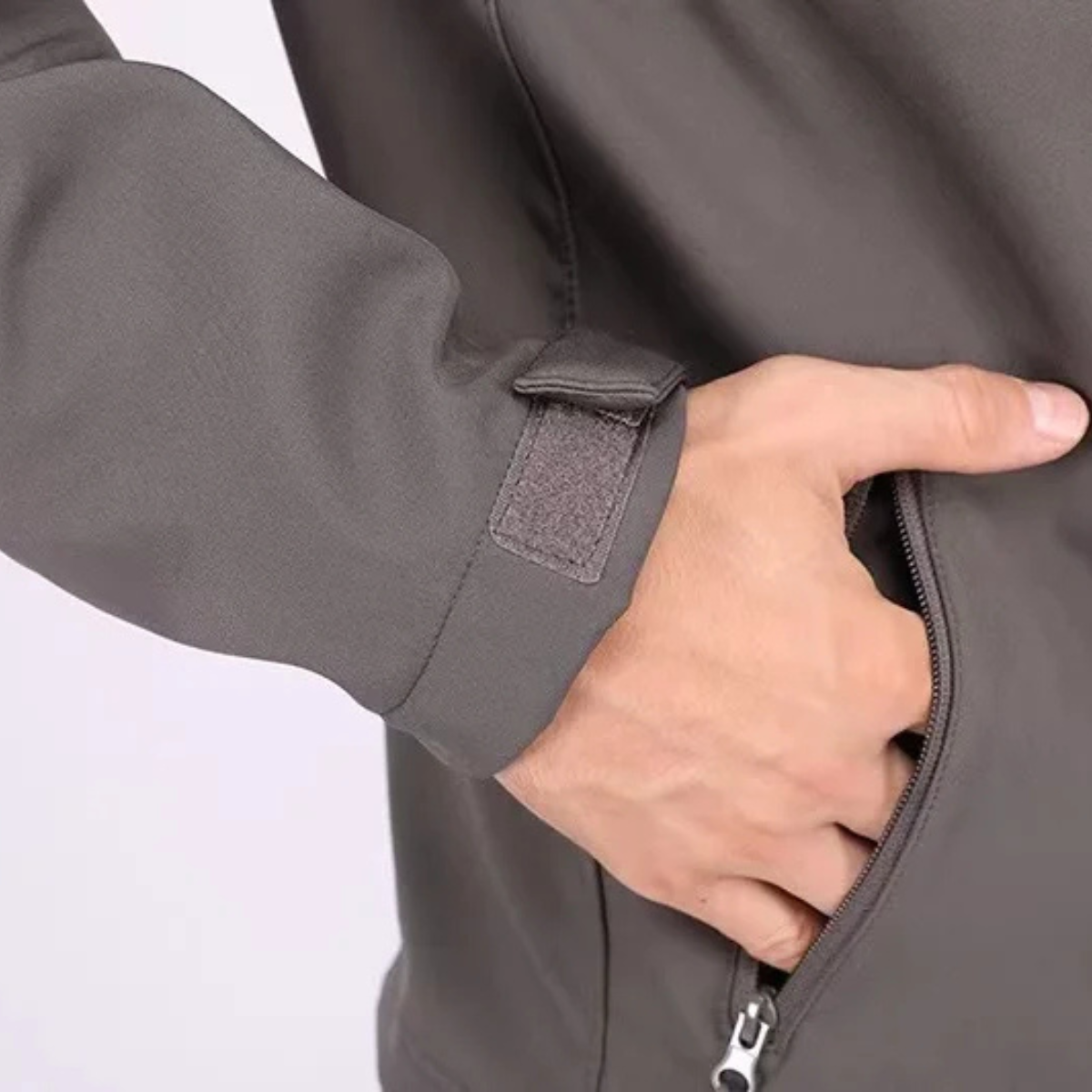 Men's Softshell Windbreaker Jacket Fleece Lined