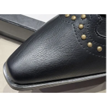 Women's Studded Ankle Boots Slouchy