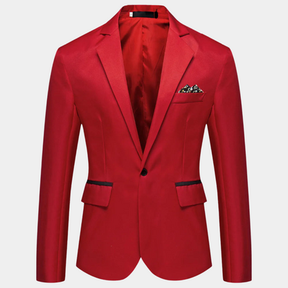 Men's Modern Blazer Comfortable Fit