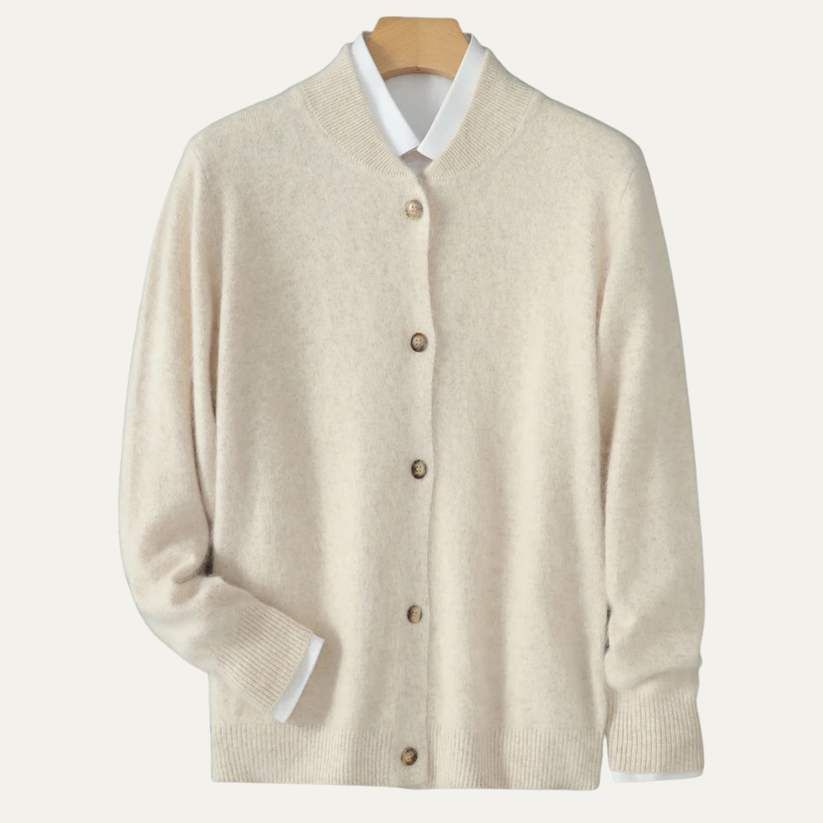 Men's Soft Knit Cardigan 100% Wool