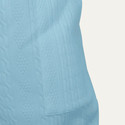 Men's Summer Knit Polo Shirt And Shorts Set Lightweight Red