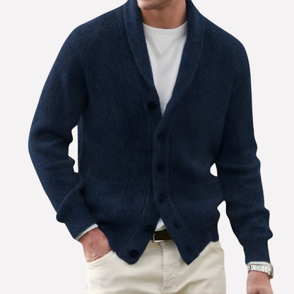 Men's Shawl Cardigan Sweater