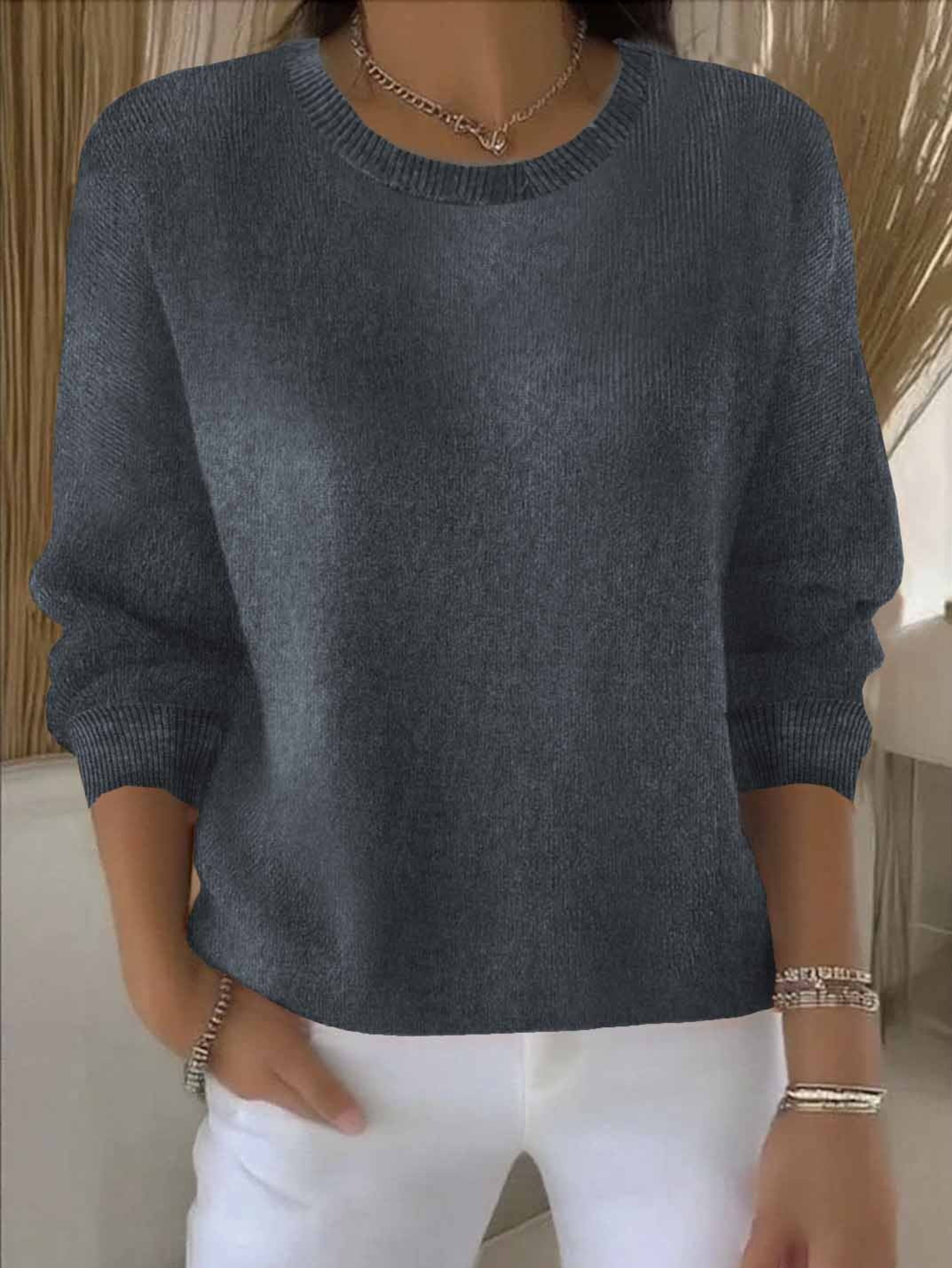Women's Soft Fine-Knit Sweater