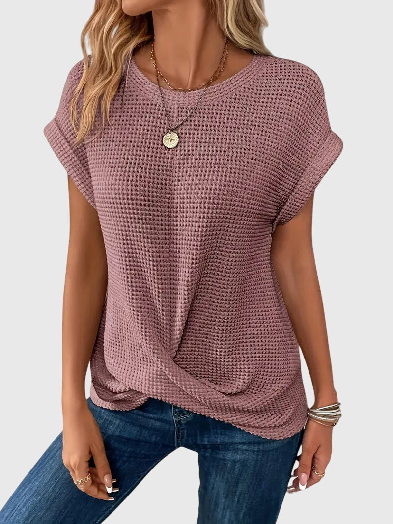 Women's Casual V-Neck Top For Everyday Comfort