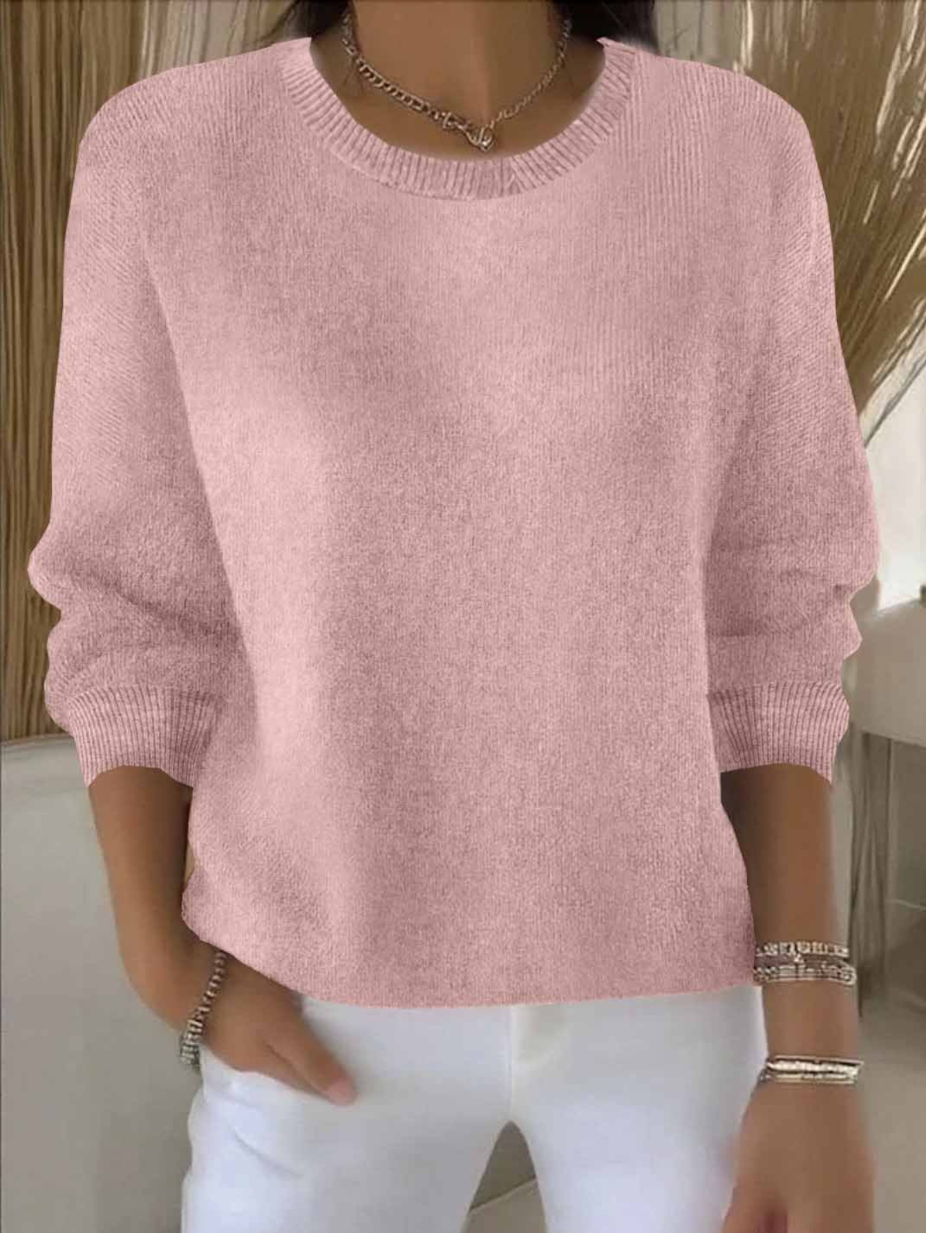 Women's Soft Fine-Knit Sweater