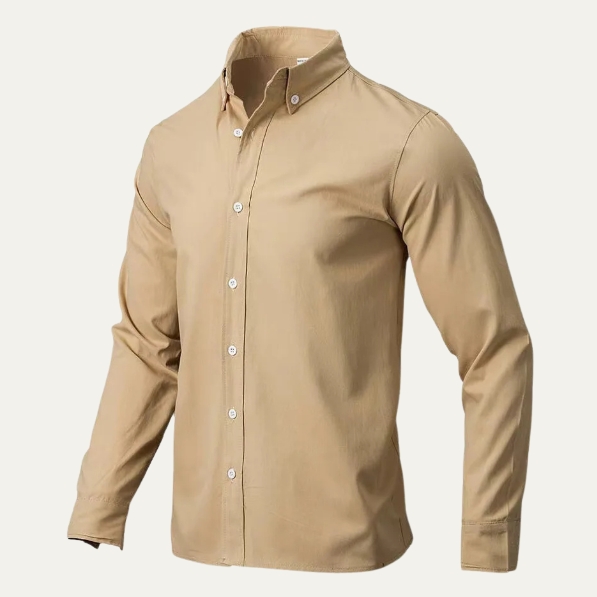 Vercelli Men's Casual Button Down Shirt Solid Color