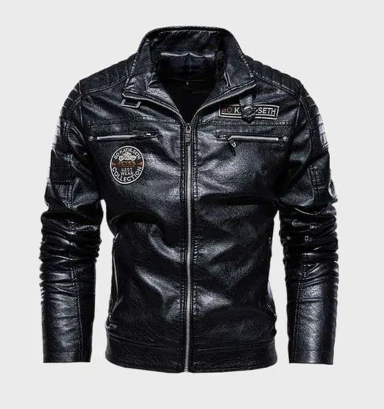 Men's Leather Jacket Bold Timeless Edge Style
