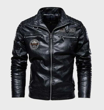 Men's Leather Jacket Bold Timeless Edge Style