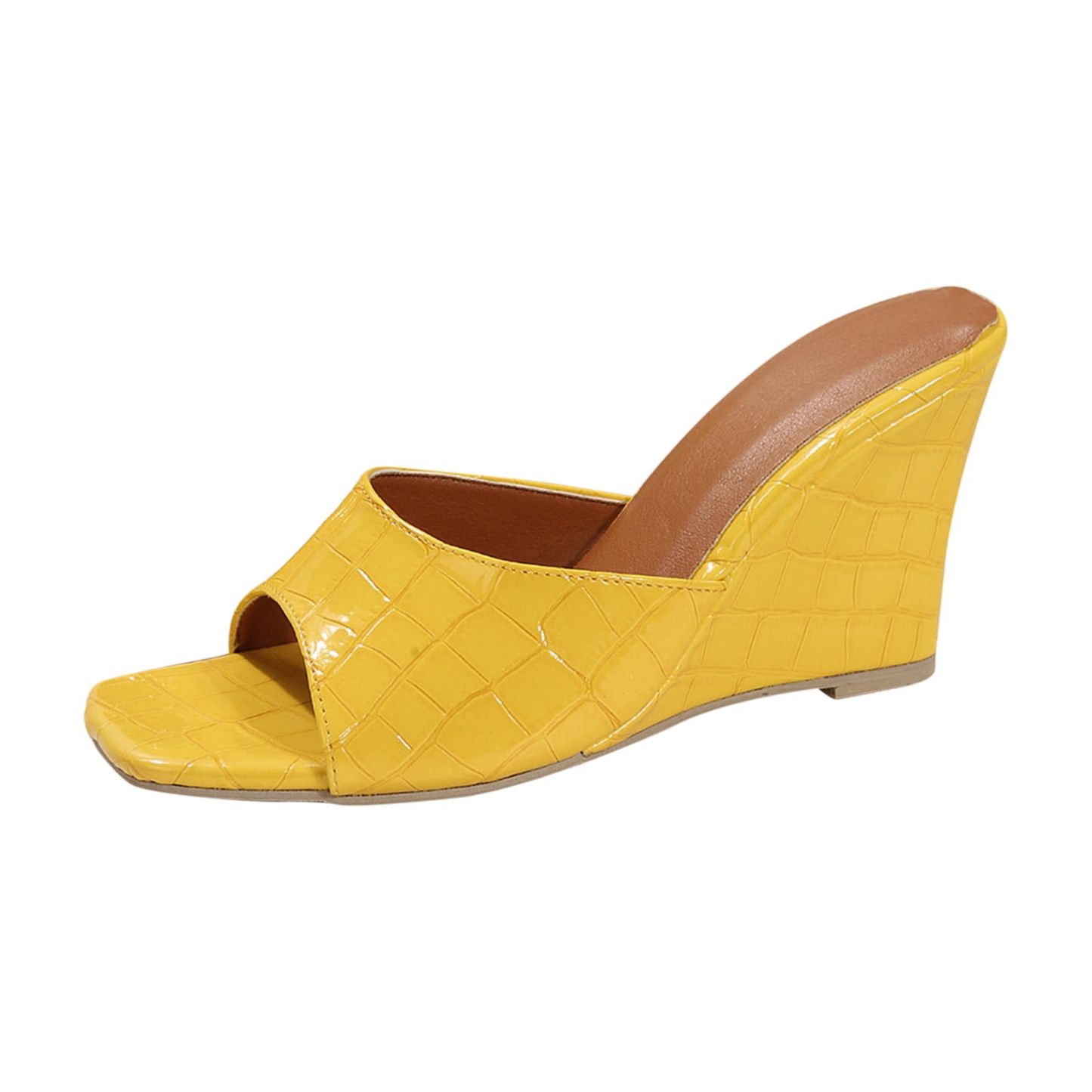Women's Leather Wedge Shoes Cushioned