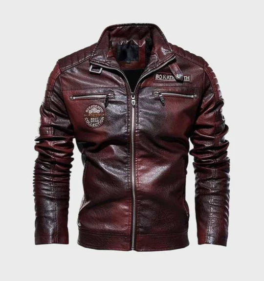 Men's Leather Jacket Bold Timeless Design