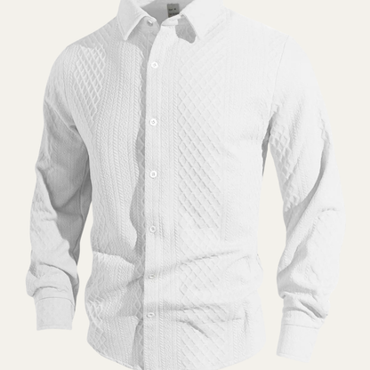 Men's Knit Business Shirt