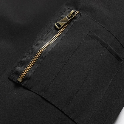 Men's Hooded Bomber Jacket Multi Layer