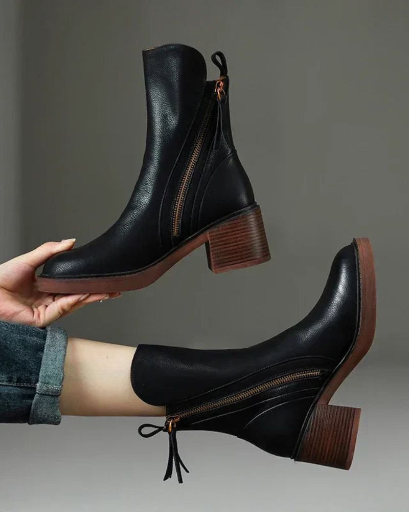 Elegant Women's Ankle Boots - Fashinoza