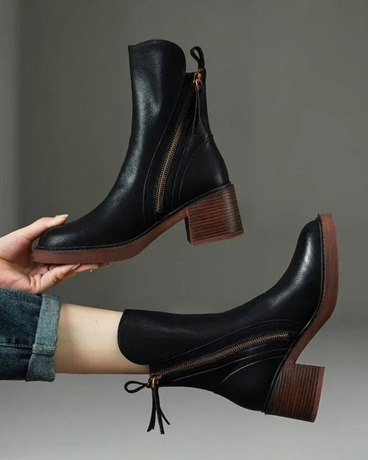 Elegant Women's Ankle Boots - Fashinoza
