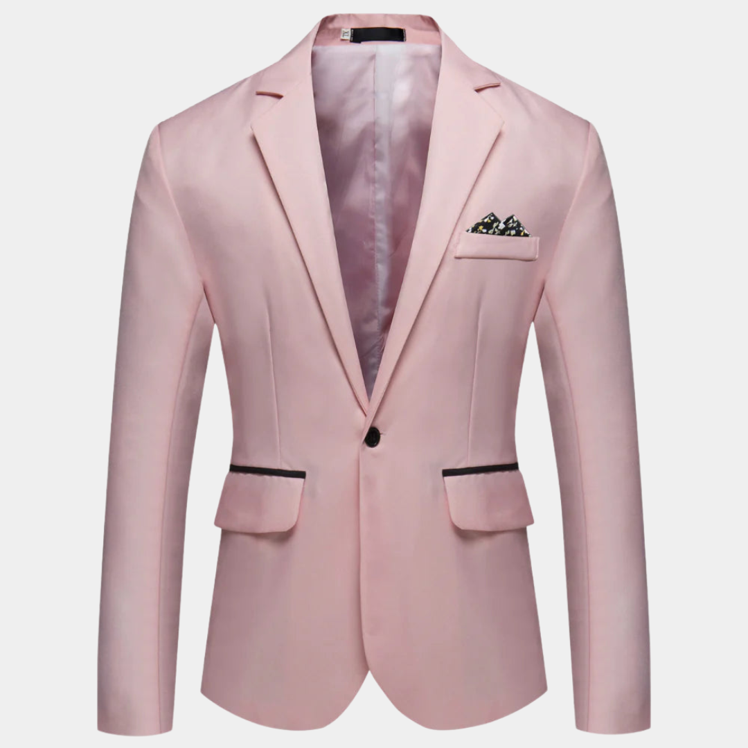 Men's Modern Blazer Comfortable Fit
