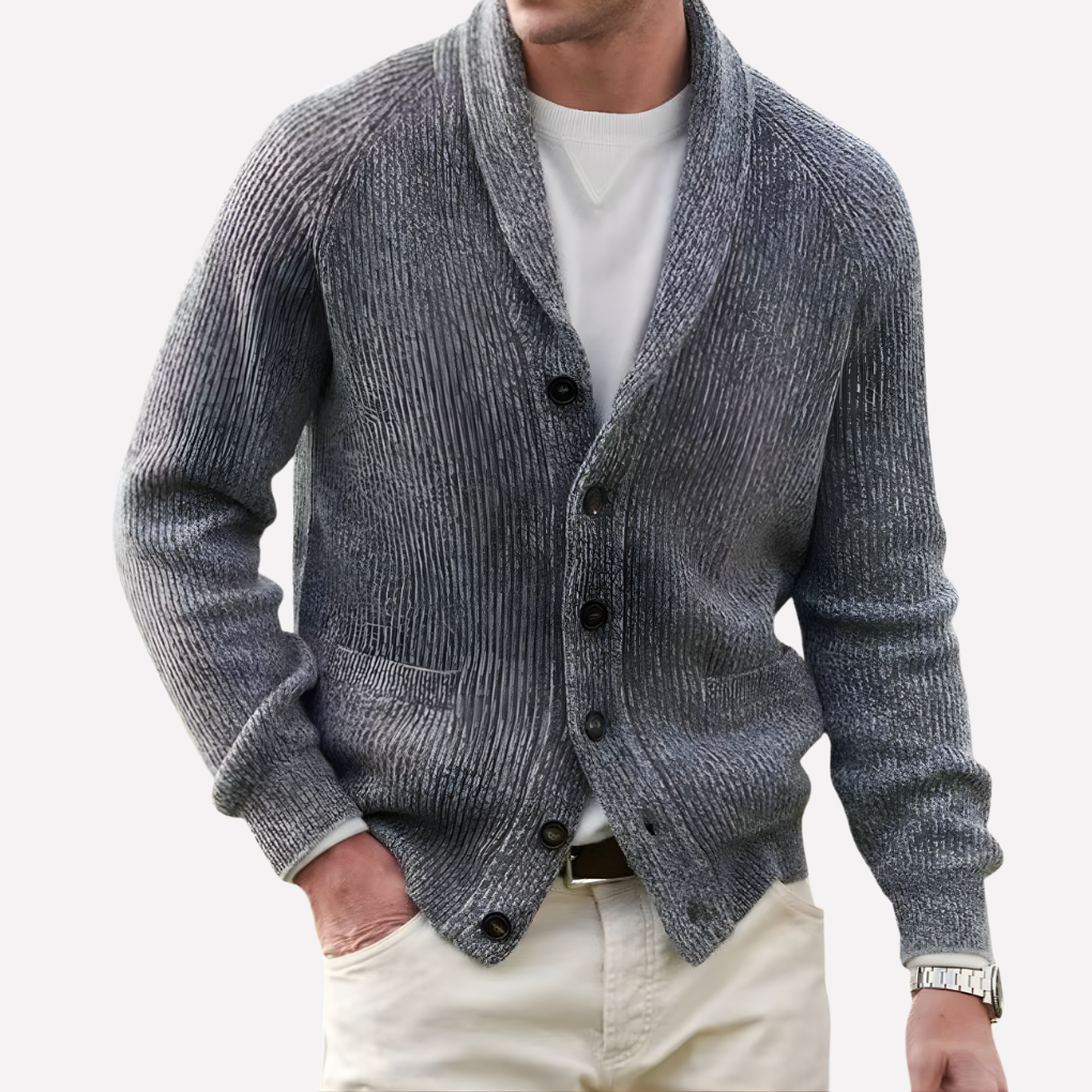 Men's Shawl Cardigan Sweater