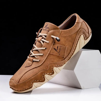 Casual Comfort Lace-Up Shoes
